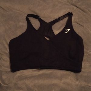 Gymshark Black Sports Bra XL